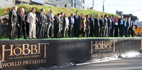 The world premiere of The Hobbit drew plenty of barbs but Sir Peter Jackson and co should be celebrated for creating another blockbuster. Photo / Mark Mitchell