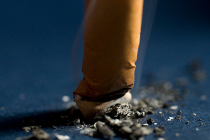 Smoking reduces mental ability after just four years.Photo / File