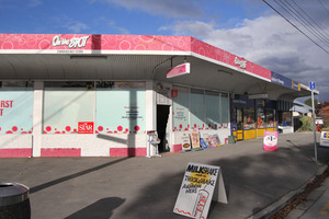 The dairy targeted by Dwayne Tutengaehe. Photo / Geoff Sloan