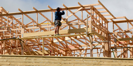 High building costs stop many people affording a new house. Photo / Mark Mitchell