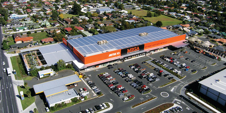 The Mitre 10 Mega store at 186 Lincoln Rd, Henderson. Photo / Spplied