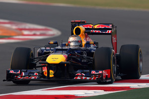 Ferrari are considering an appeal against an over-taking manoeuvre by Sebastian Vettel (pictured) at Monday's (NZT) chaotic Brazilian Grand Prix. Photo / Getty Images.