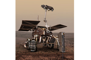 The Mars rover is a Time magazine person of the year candidate. Photo / AP