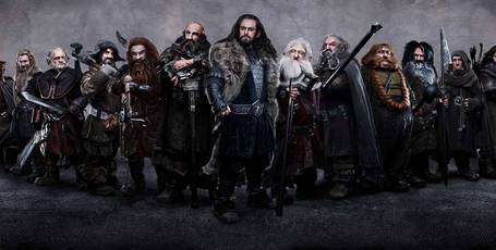 The 13 dwarf stars of The Hobbit. Photo/supplied
