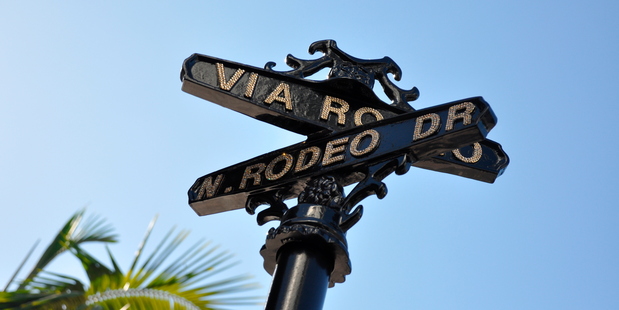 LA's Rodeo Drive is one of the most posh strips of boutique shopping in the world. Photo / Thinkstock