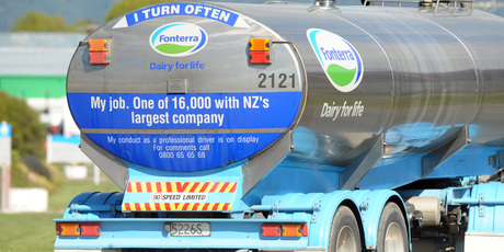 Higher prices in the second half of this dairy season has lead Fonterra to hold its forecast farmer payout. Photo / File photo