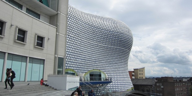 Selfridges storefront, Birmingham. Photo / Jill Worrall