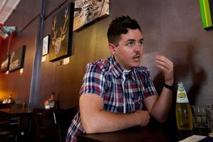 Joey Macdonald has changed the gender on his passport from female to X. Photo / Steven McNicholl