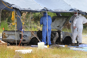 Police say the investigation is still being treated as a suspicious death. Photo / Geoff Sloan