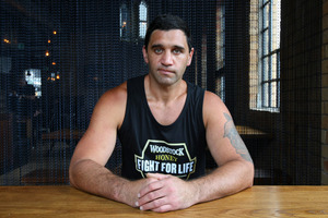 Richard Tutaki is to fight Joseph Parker on the December 15 Fight for Life card. Photo / Chris Gorman