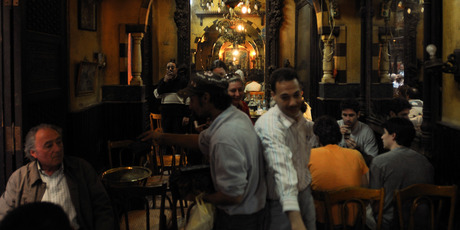 At the El Fishawy cafe in Cairo, more than two centuries old, Egyptians meet with friends to smoke flavoured shisha water pipes. Photo / Supplied