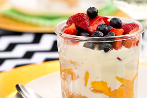 Recipe with a twist - Amanda Laird has used mascarpone instead of custard. Photo / Babiche Martens