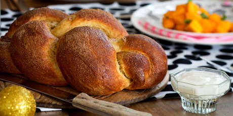 The tip when making brioche is to allow plenty of resting time and add flour whenever the dough becomes too sticky. Photo / Babiche Martens