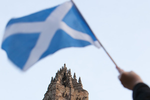 An independent Scotland would be seen as a new state and would have to apply to join the European Union. Photo / AP