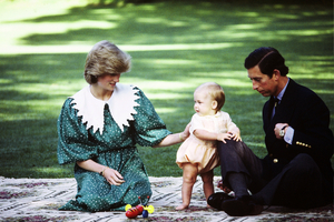 Prince William's childhood was watched by the world.Photo / AP
