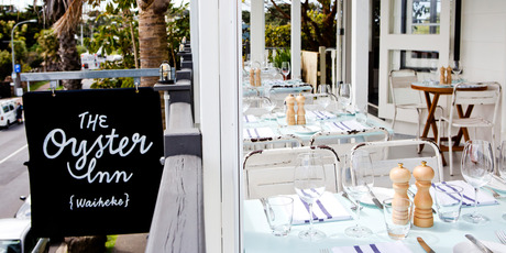 Arrive when you like and eat when you like - the kitchen is open all day at The Oyster Inn. Photo / Babiche Martens