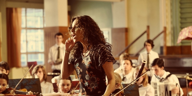 Minnie Driver does her best to save Hunky Dory. Photo / Supplied