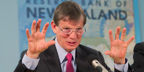Reserve Bank Governor Graeme Wheeler is expected to keep his hands off the official cash rate. Photo / Mark Mitchell