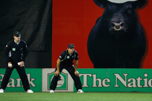 Cricket still attracts big sponsorship dollars, but will that continue with a failing Black Caps' team? Photo / Brett Phibbs