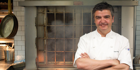 Sean Connolly is the chef at The Grill restaurant owned by SkyCity, which is understood to have paid about $400,000 towards prime time food show On The Grill. Photo / Richard Robinson