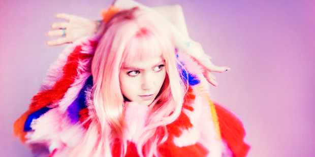 Pop pixie Grimes is in New Zealand next week to play shows in Wellington and Auckland. Photo / Supplied