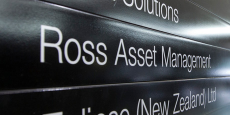 The Ross Asset Management office in Wellington. Photo / Mark Mitchell