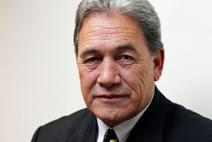 Winston Peters, leader of NZ First. Photo / Hagen Hopkins