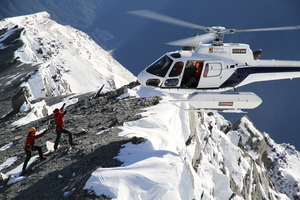 Chopper-borne cavalry come to the rescue in High Country Rescue . Photo / Supplied