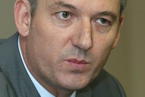 Tom Mockridge during his time as head of INL. Photo / Mark Mitchell