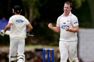 Auckland's Colin Munro is a good bet for the T20 side against South Africa. Photo / Greg Bowker