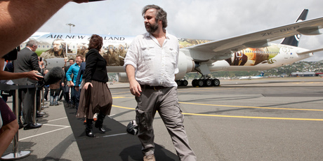 Sir Peter Jackson's The Hobbit has led to a surge in US flight bookings. Photo / Mark Mitchell