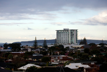The Nautilus apartment building in Orewa. Photo / Dean Purcell 