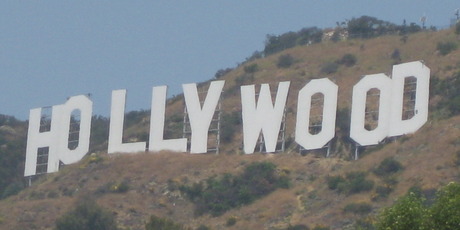 The Hollywood sign, built in 1923, demands attention with 15m-tall letters that have needed repairs over the years. Photo / Thinkstock