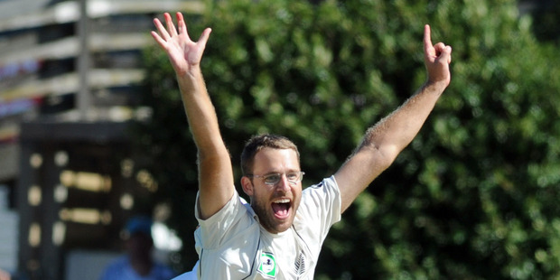 Injury problems mean Daniel Vettori will have missed New Zealand's last seven tests, in the West Indies, India, Sri Lanka and South Africa. Photo / Ross Setford