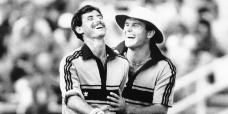 The halcyon days of the '80s included heroes like Sir Richard Hadlee and Martin Crowe, two of the all-time greats. Photo / NZ Herald archives
