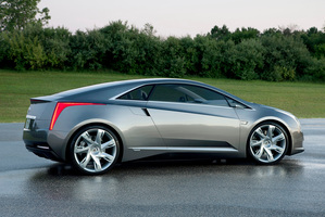 Cadillac's dramatic luxury coupe with extended-range electric vehicle technology. Photo / Supplied