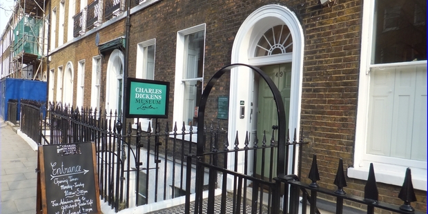 London's Charles Dickens museum. Photo / Supplied