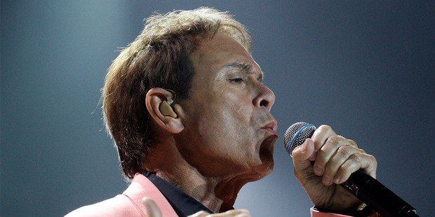 Cliff Richard performs at Vector Arena. Photo/Sarah Ivey