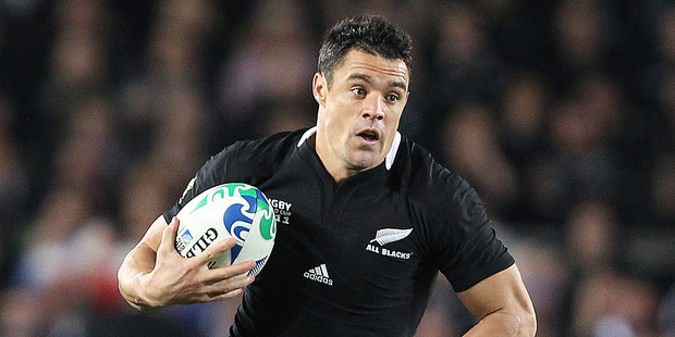 Dan Carter has been named the IRB's Player of the Year. Photo / Greg Bowker
