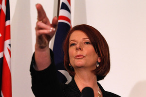 Australian Prime Minister Julia Gillard. Photo / Getty Images