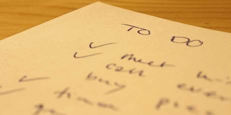 Start your day with a plan of action. Image / Thinkstock