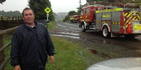 Chris Heywood got sucked up in the Rotorua tornado along with his truck and horses. Photo / Katie Holland