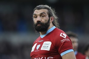 Sebastien Chabal appears to be on the outer with Racing Metro. Photo / Getty Images