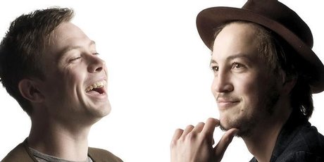 Anthonie Tonnon (left) and Marlon Williams. Photo / Ted Baghurst