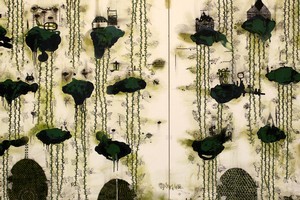 John Pule's Another Green World is on display at the Auckland Art Gallery until March 25. Photo / Steven McNicholl