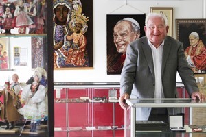 A Howick resident for 36 years, John Roy started the Polish Museum. Photo / Bruce Nicholson