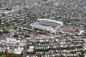 An aerial view of Mt Eden. Photo / Doug Sherring