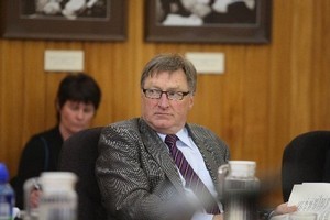 Wanganui District Councillor Rob Vinsen recommended councillors' salaries should be linked to meeting attendance. A majority of his colleagues disagreed. Photo / Wanganui Chronicle