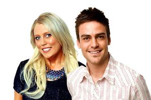 2Day FM DJs Mel Greig and Michael Christian. Photo / Supplied