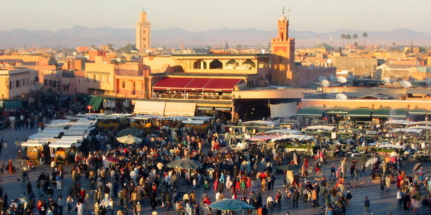 Morocco's Djemaa el Fna square. Photo / Supplied